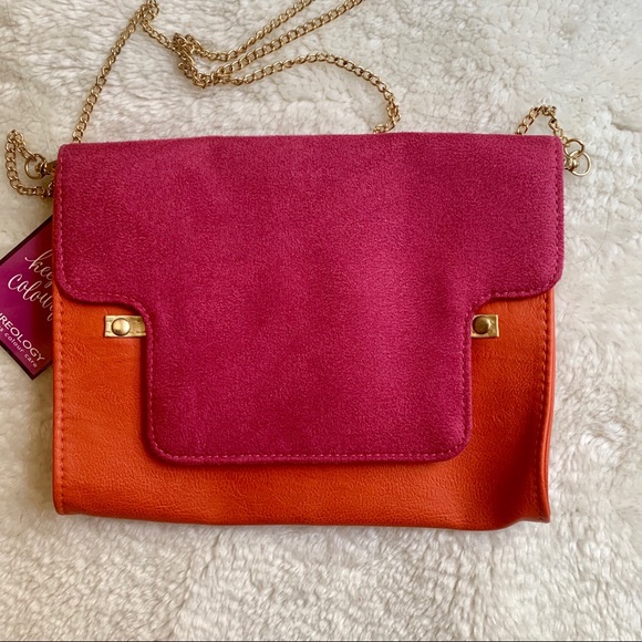 Cute orange and pink purse - Picture 5 of 7